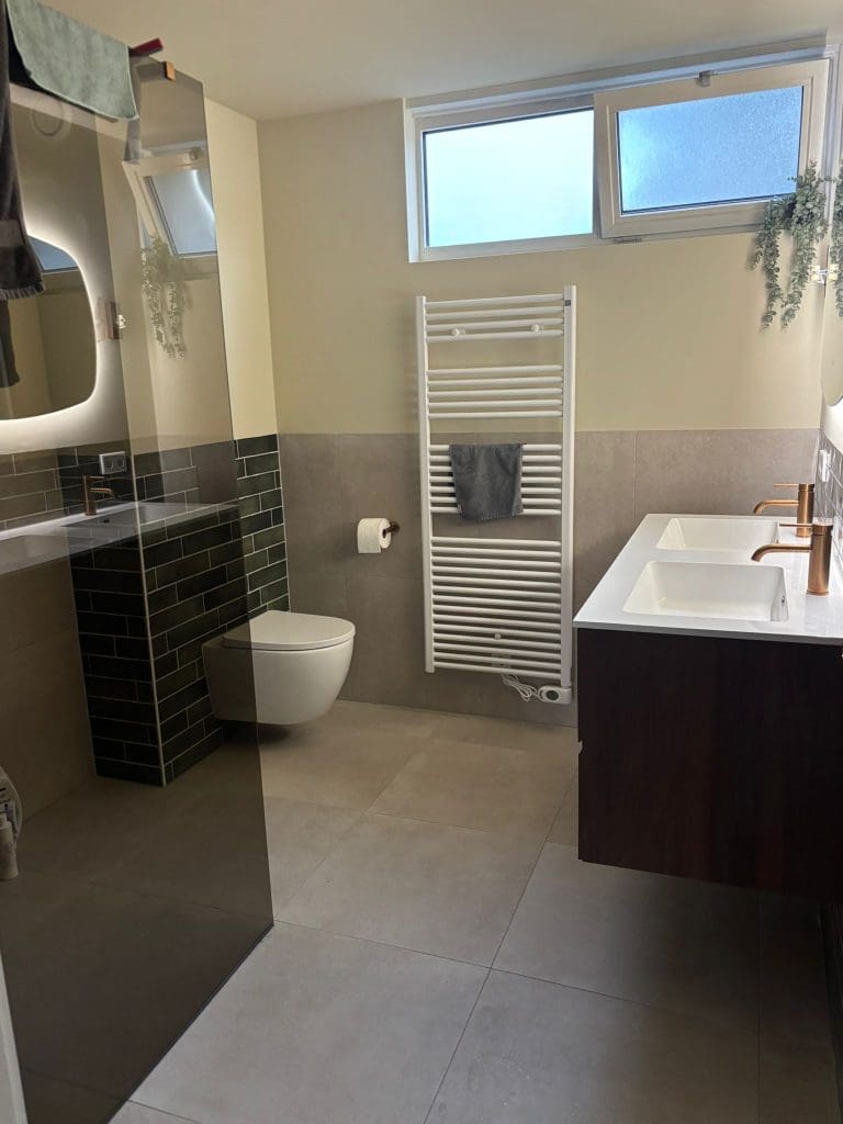 Badkamer renovatie